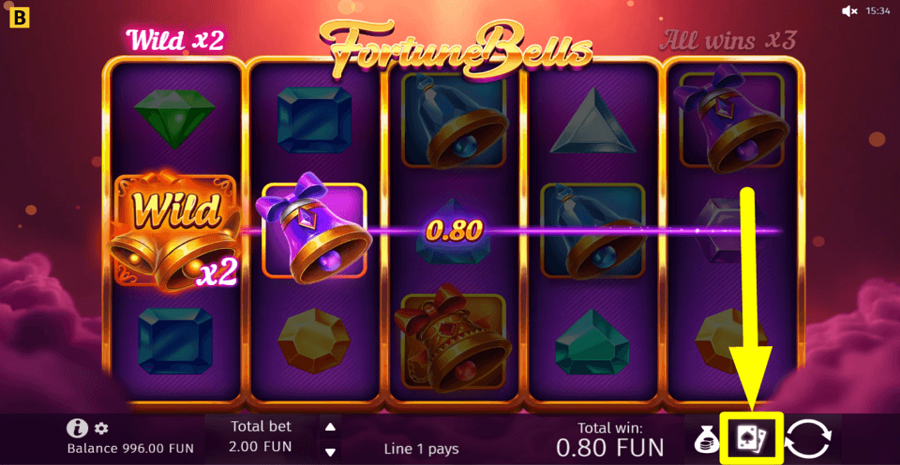 Fortune Bells Gamble Feature