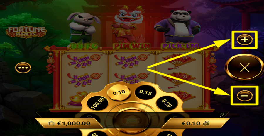 Fortune Bros Adjust Bet