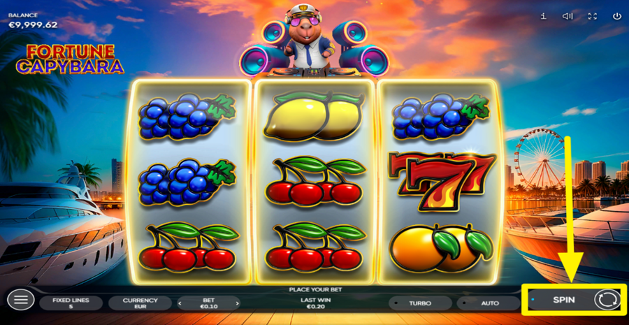 Fortune Capybara Spin