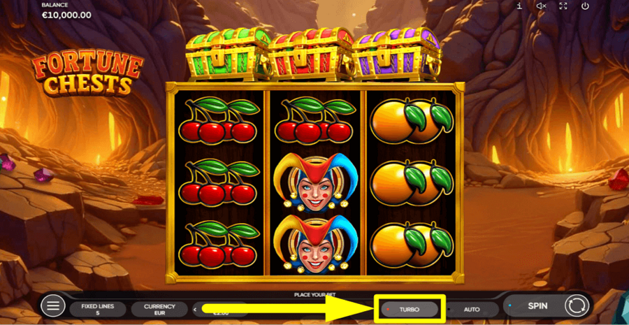 Fortune Chests Turbo Feature