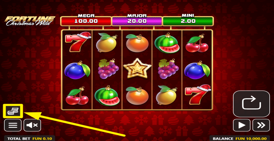 Fortune Christmas Wild Adjust Bet