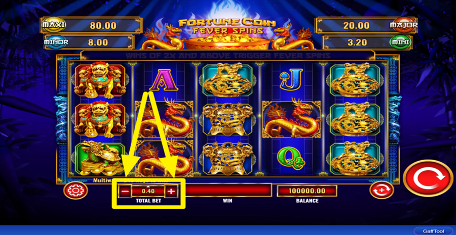 Fortune Coin Fever Spins Adjust Bet