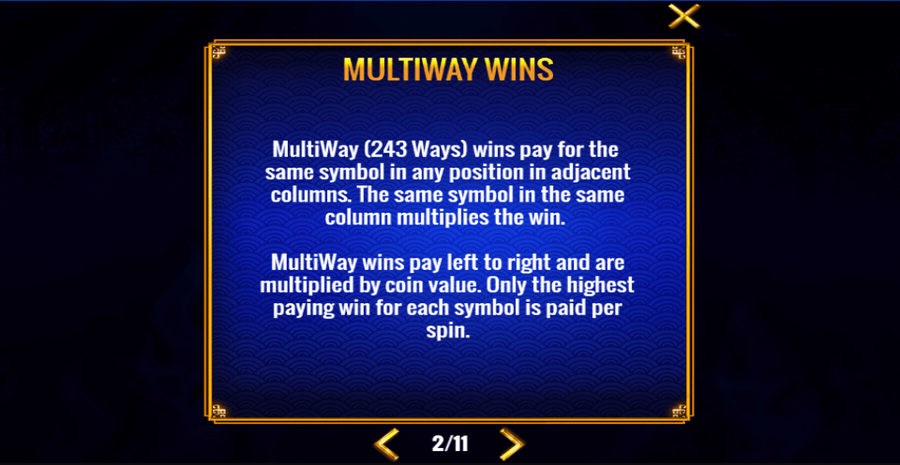 Fortune Coin Paylines