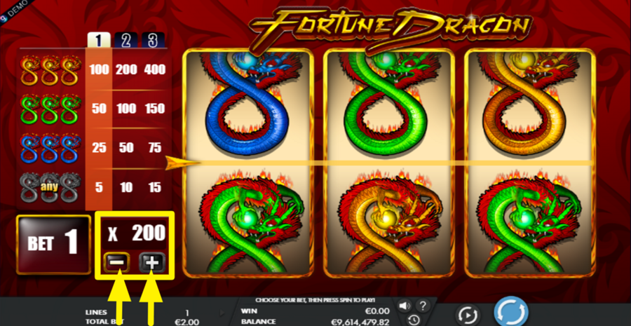 Fortune Dragon Multiplier Adjust