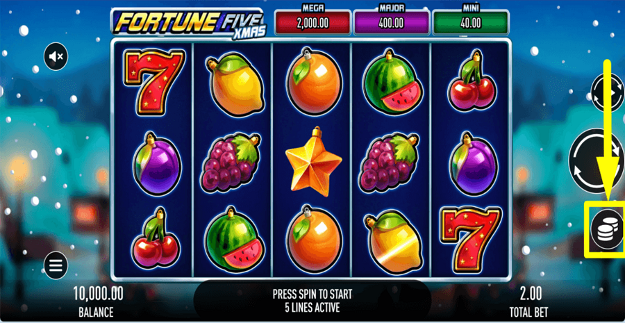 Fortune Five Xmas Bet Value