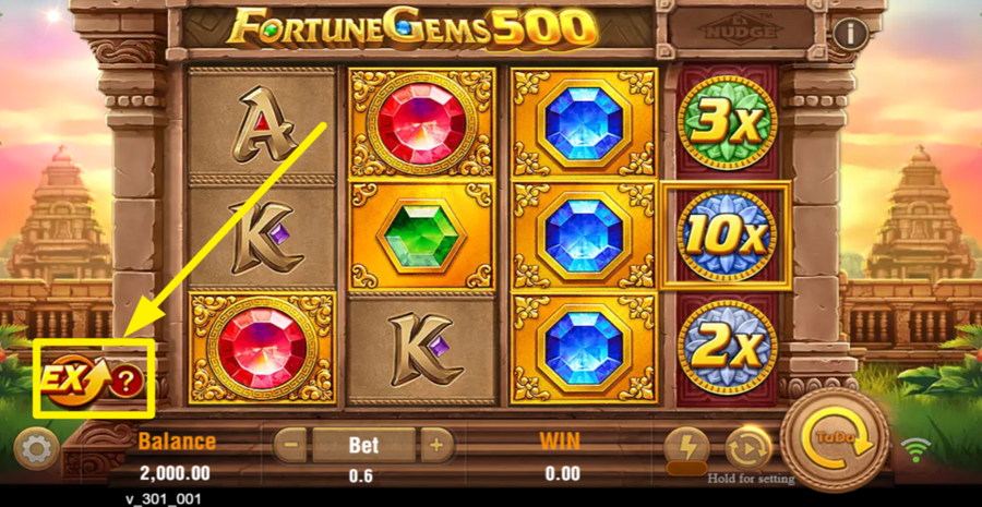 Fortune Gems 500 Extra Bet