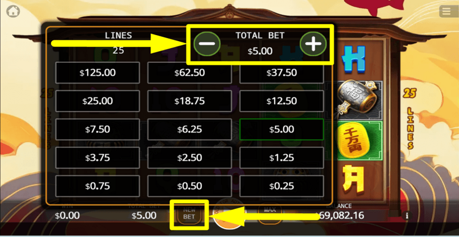 Fortune Hammer Bet Value