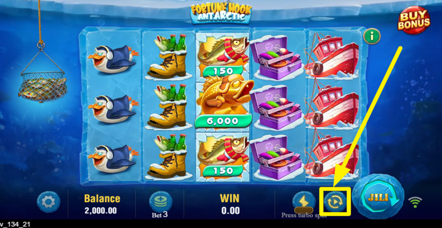 Fortune Hook Antarctic Autoplay