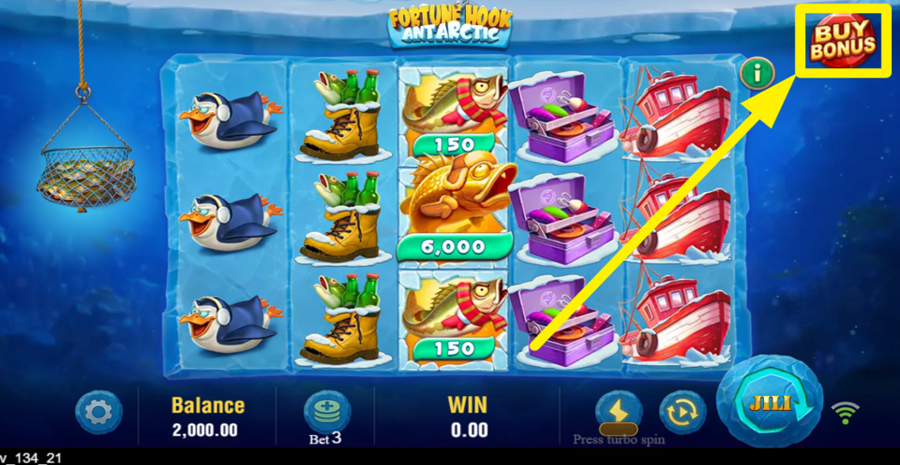 Fortune Hook Antarctic Buy Bonus