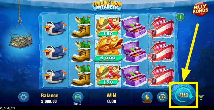 Fortune Hook Antarctic Spin
