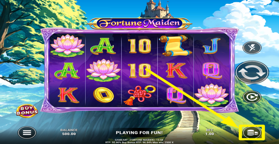 Fortune Maiden Adjust Bet