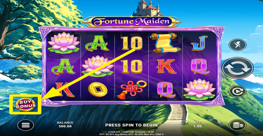 Fortune Maiden Buy Bonus