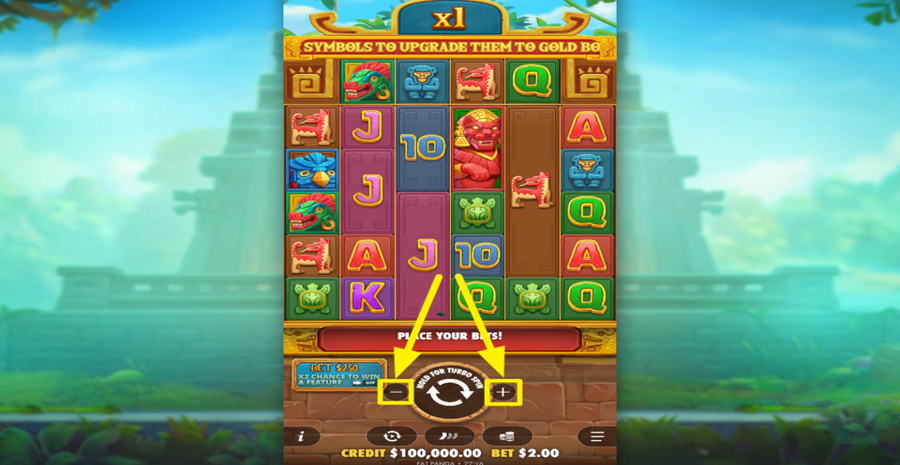 Fortune Of Aztec Adjust Bet