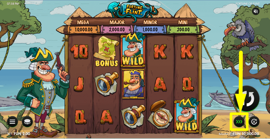 Fortune Of Flint Turbo Feature