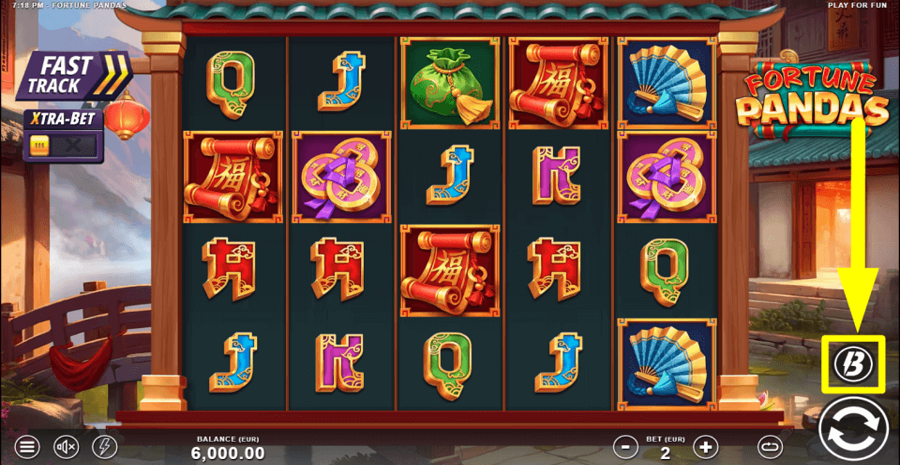 Fortune Pandas Burst Feature
