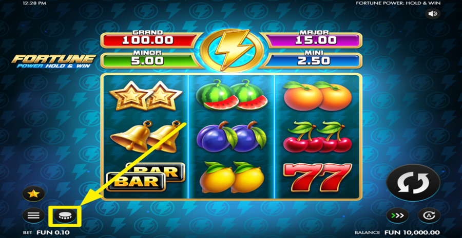 Fortune Power Hold And Win Adjust Bet