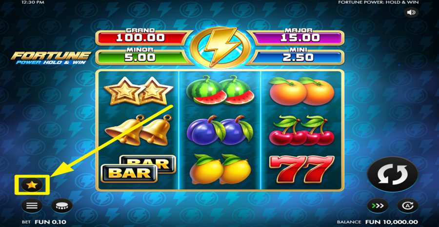 Fortune Power Hold And Win Buy Bonus