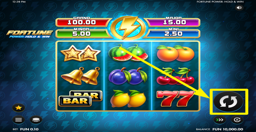 Fortune Power Hold And Win Spin