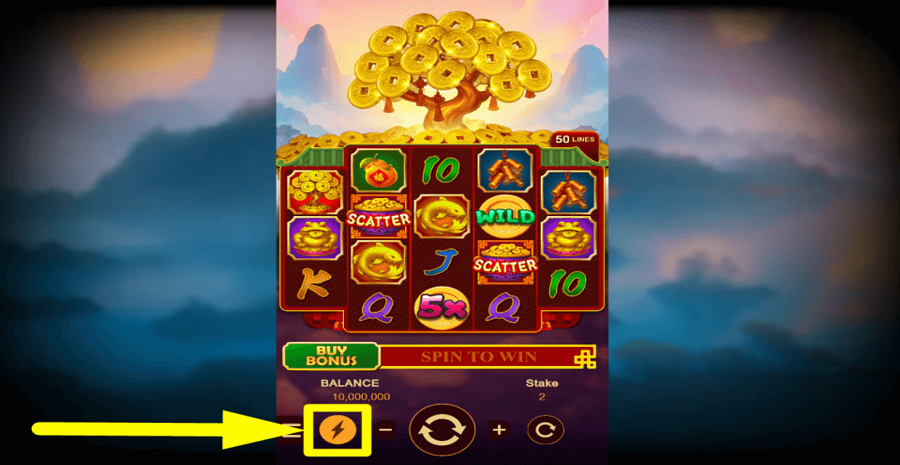 Fortune Tree Wild Turbo Feature