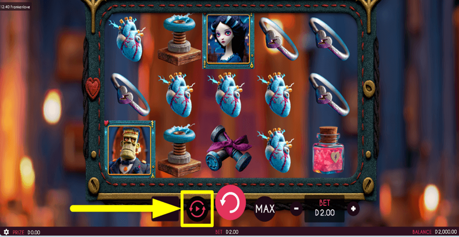 Frankenlove Autoplay Feature