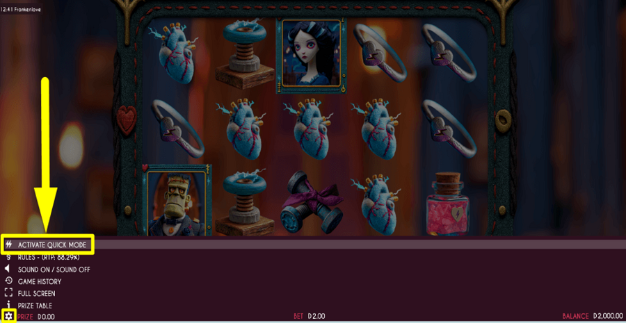 Frankenlove Turbo Feature