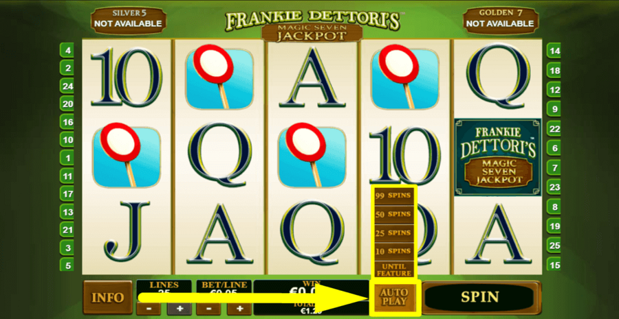 Frankie Dettoris Magic 7 Jp Autoplay Feature