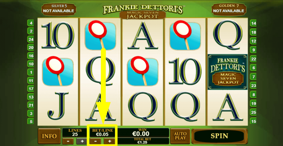 Frankie Dettoris Magic 7 Jp Bet Value