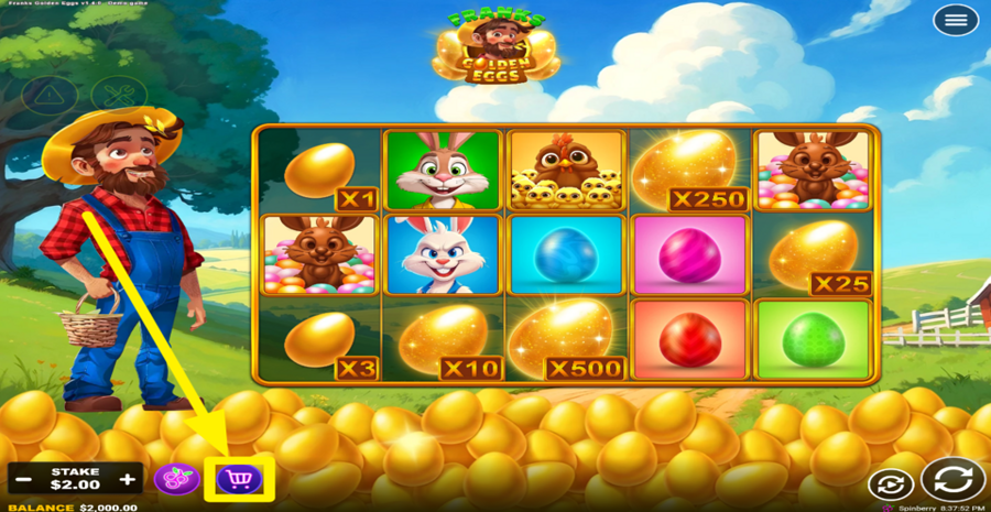 Franks Golden Eggs Buy Bonus