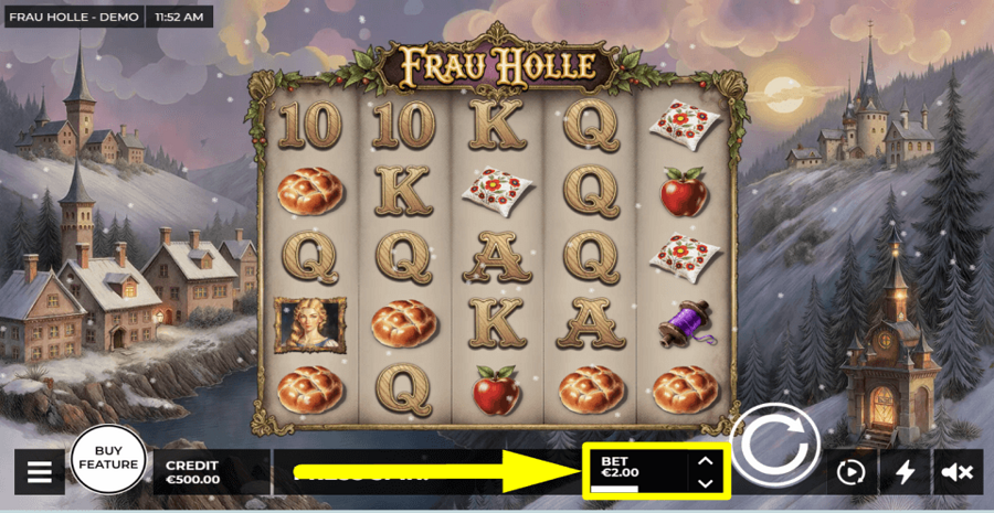 Frau Holle Bet Value
