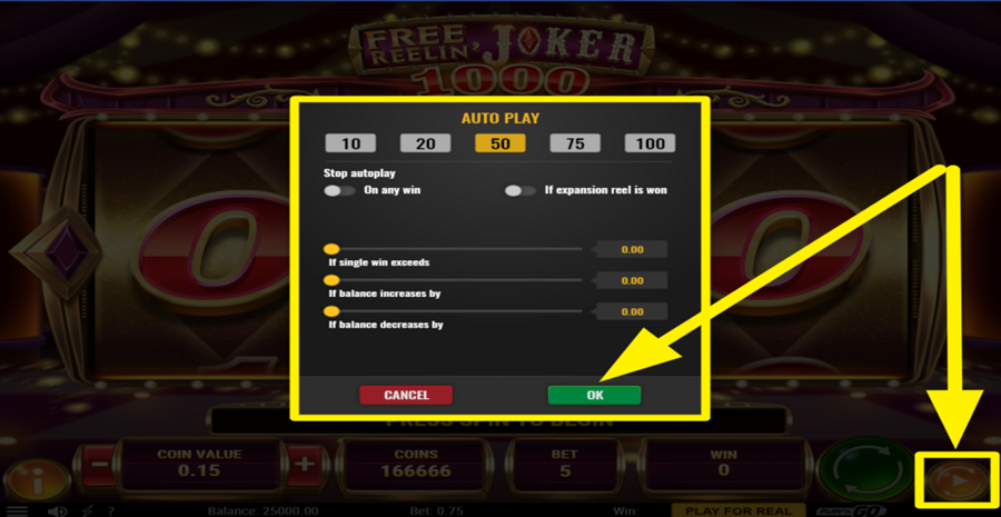 Free Reelin Joker 1000 Autoplay