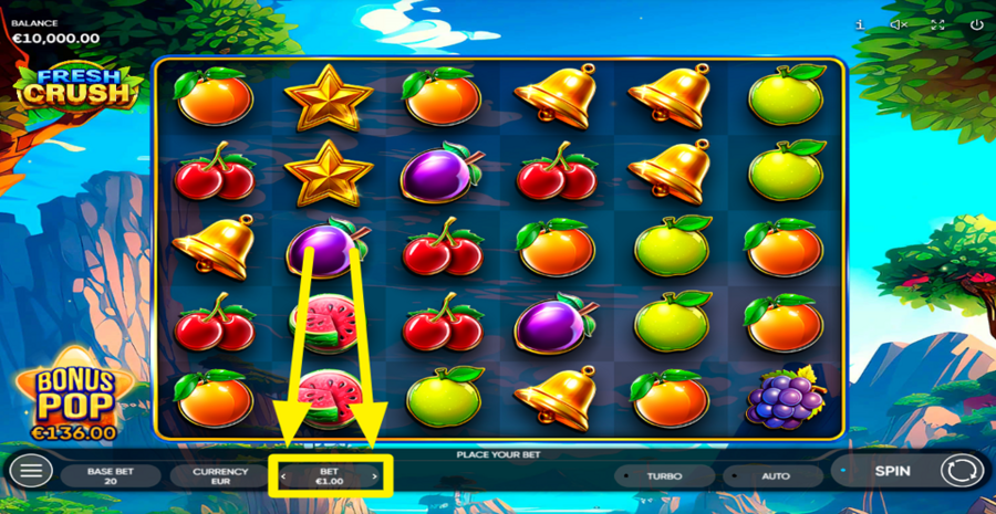 Fresh Crush Adjust Bet