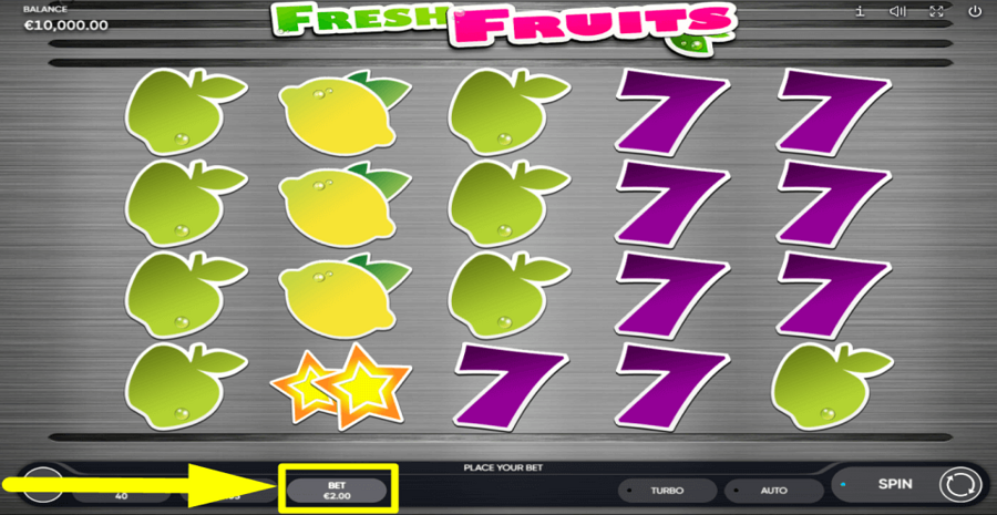 Fresh Fruits Bet Value