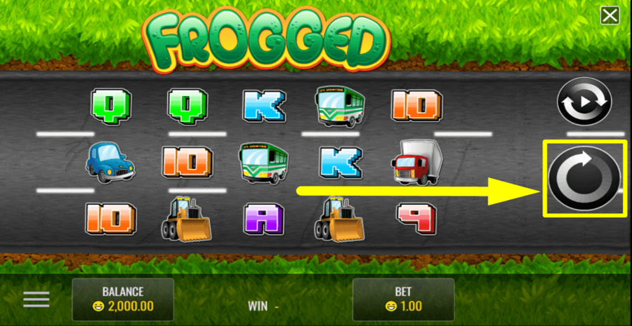 Frogged Play Button