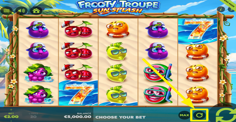 Frooty Troupe Sun Splash Autoplay