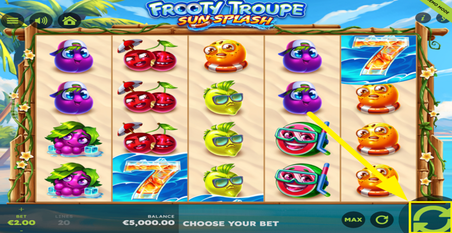 Frooty Troupe Sun Splash Spin