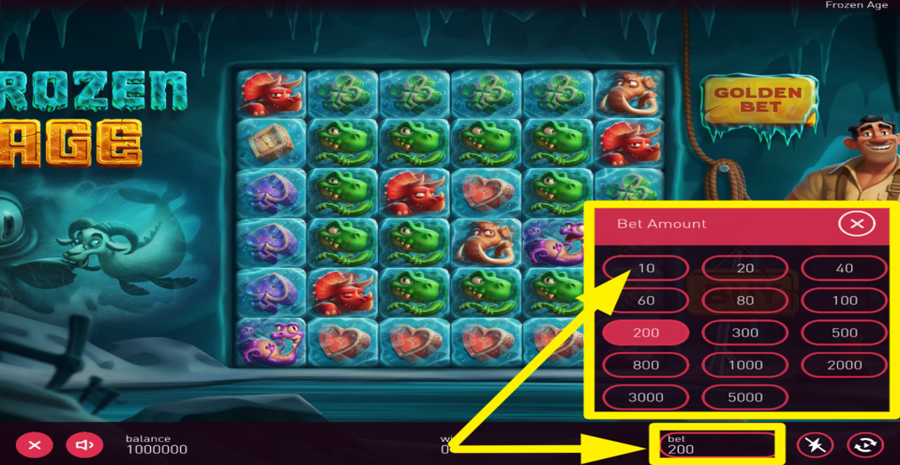 Frozen Age Adjust Bet
