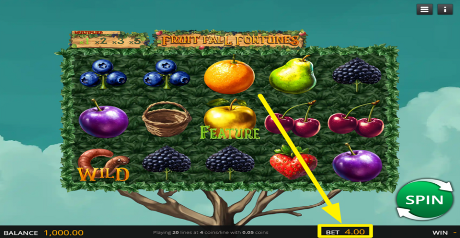 Fruit Fall Fortunes Adjust bet1