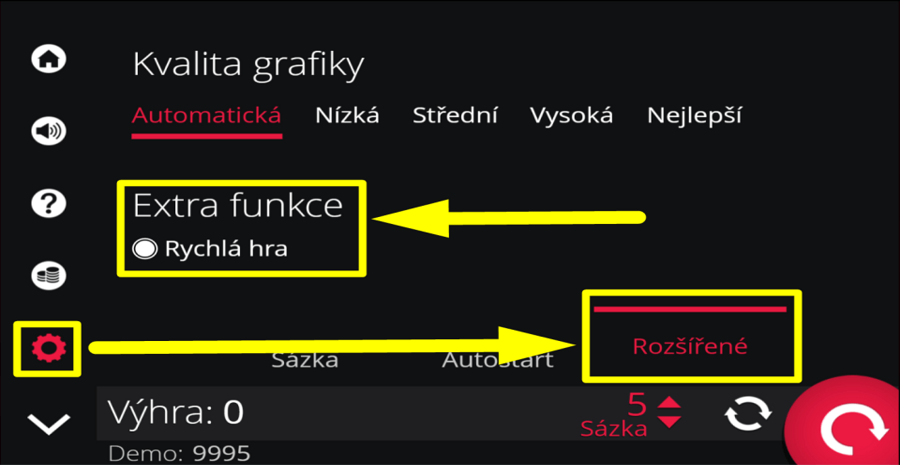 Fruit Jack Fast Game Feature