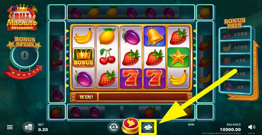 Fruit Machine Megabonus Turbo