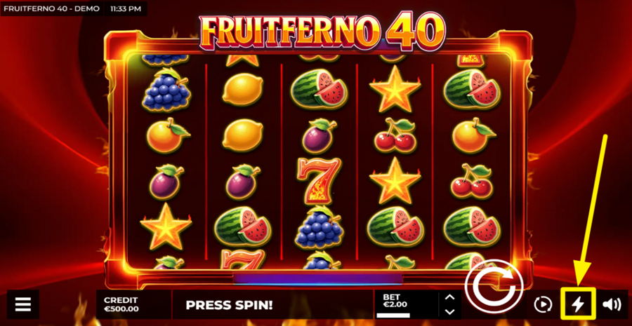 Fruitferno 40 Turbo