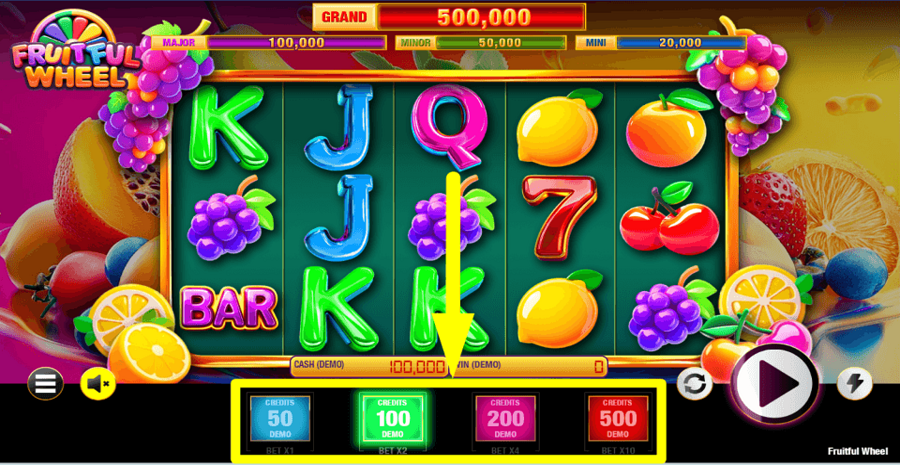 Fruitful Wheel Bet Value