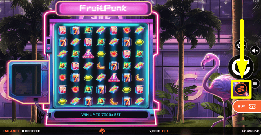 Fruitpunk Bet Value