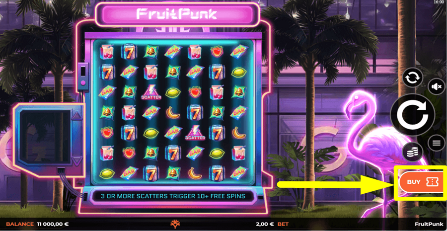 Fruitpunk Buy Feature