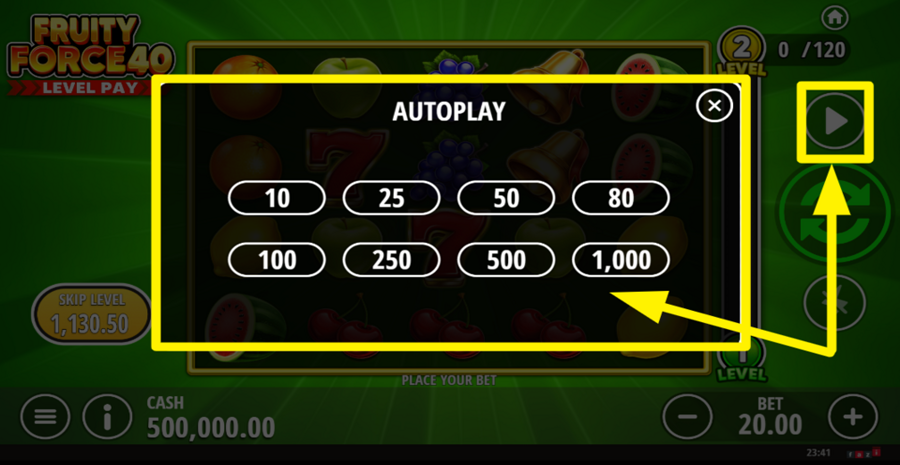 Fruity Force 40 Autoplay