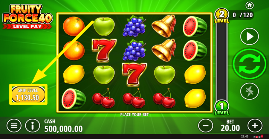 Fruity Force 40 Skip Level