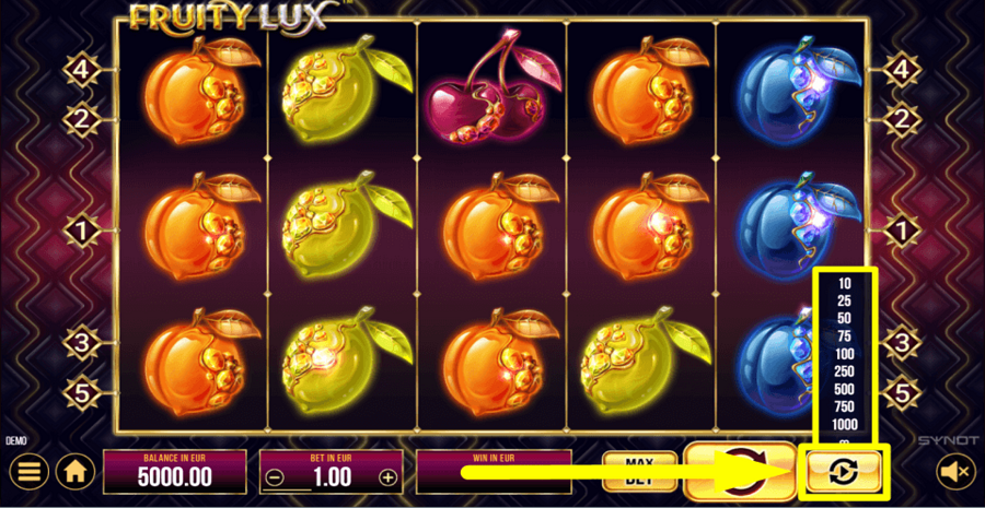 Fruity Lux Autoplay Feature