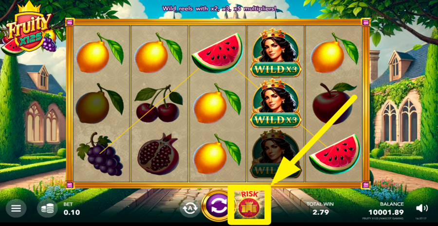 Fruity x125 Gamble