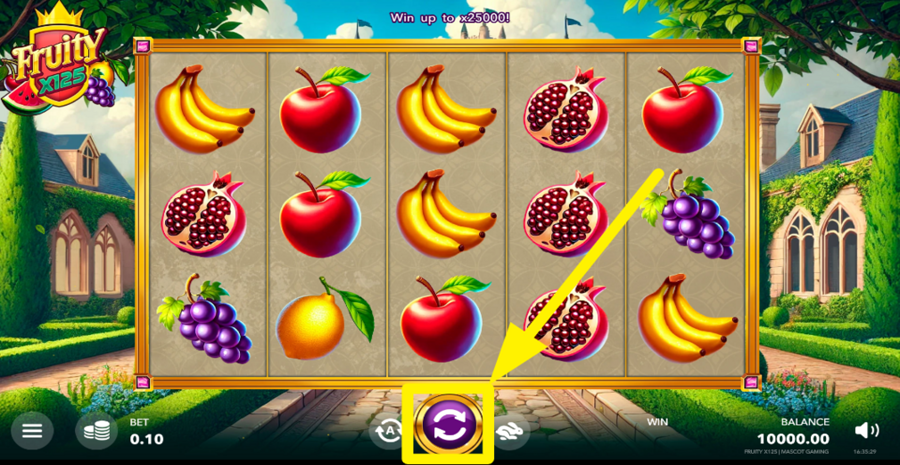 Fruity x125 Spin