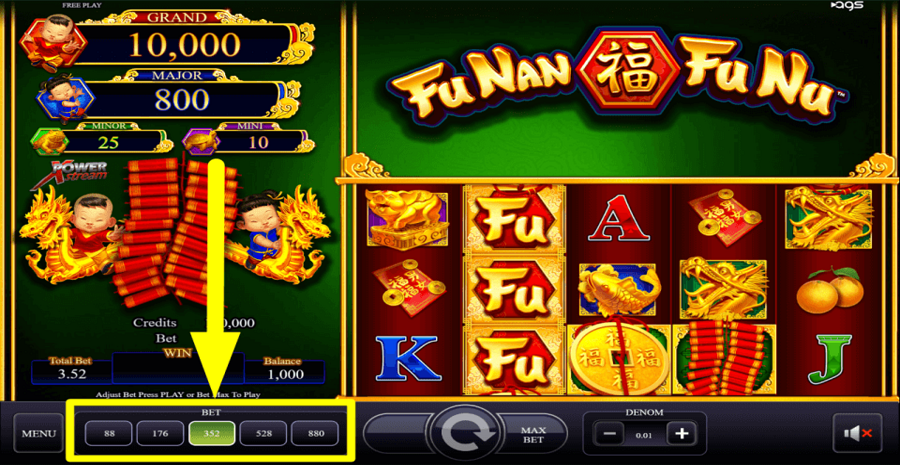 Fu Nan Fu Nu Bet Value