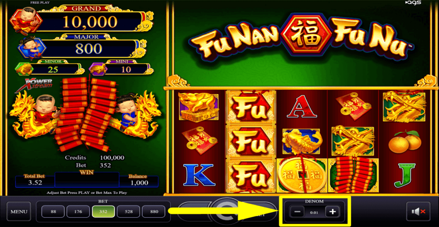 Fu Nan Fu Nu Coin Denomination